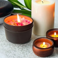 Lavender Scented Candle Home Decor