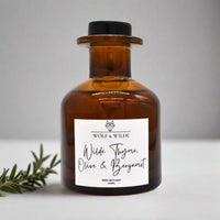 Thyme, Olive & Bergamot 120ml Reed Diffuser With 8 Reeds
